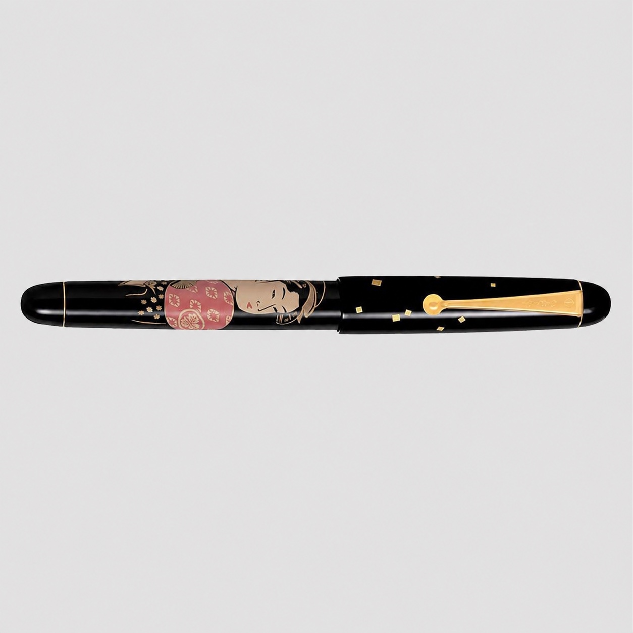 Namiki Nippon Art Ukiyo-e Ohisa Takashima (Geisha and the Art of the Fan) Fountain Pen