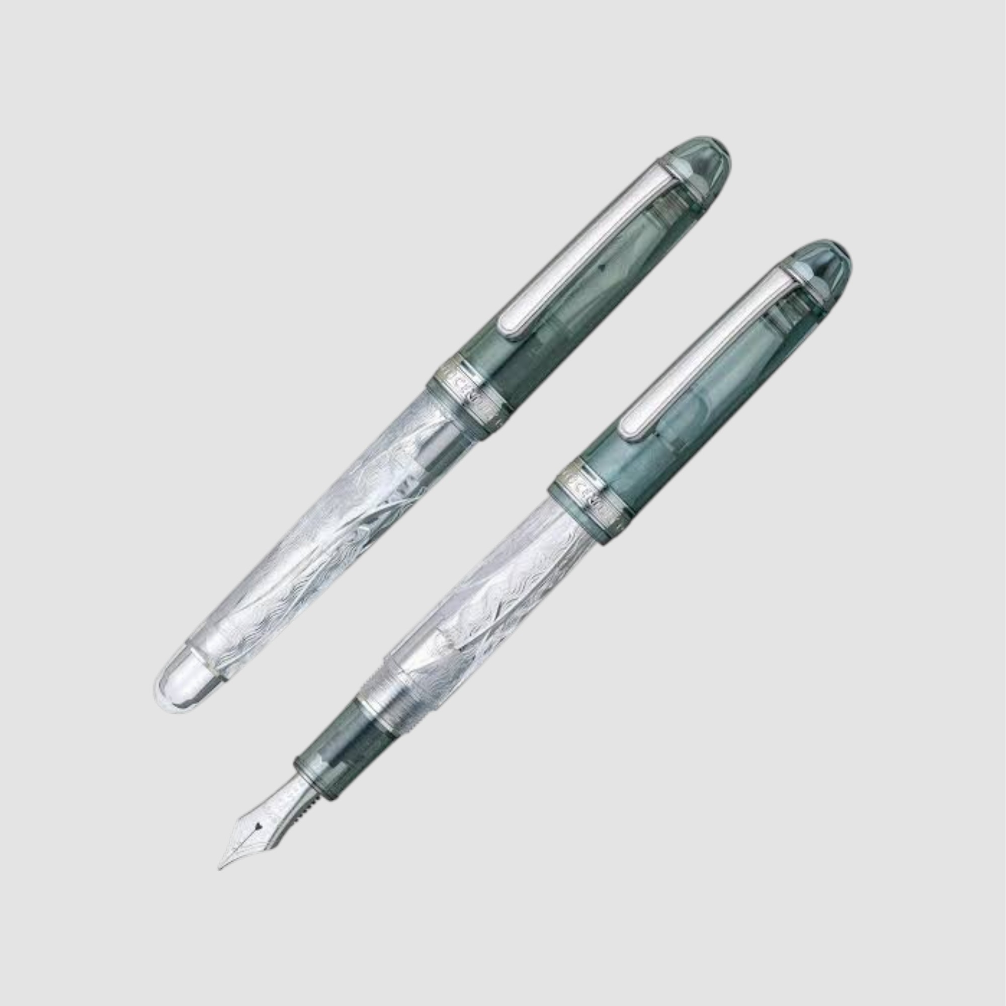 Platinum #3776 Century LE Fountain Pen – Fuji Series – Fuji Unkei “Kinu-Gumo”