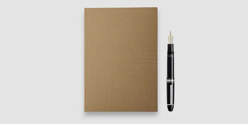 Notebook developed for fountain pens – FMP Notebook No.1