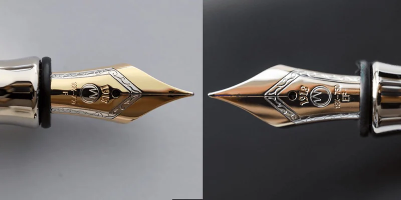 My impression of Waldmann gold nibs