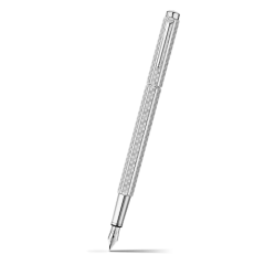 Caran d’Ache Ecridor Damier Grey Silver fountain pen