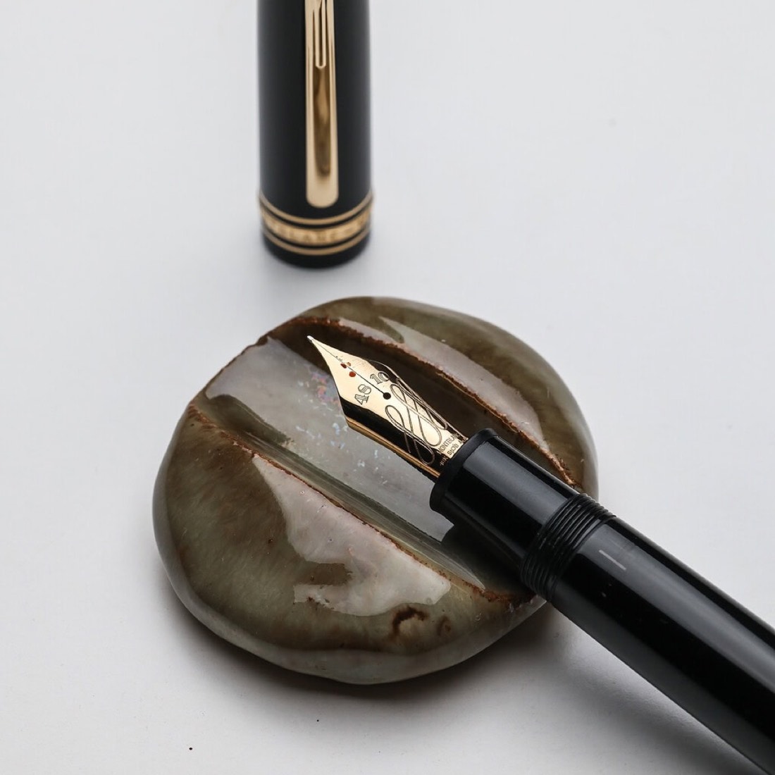 Ceramic Pen Rest Ink Serenity