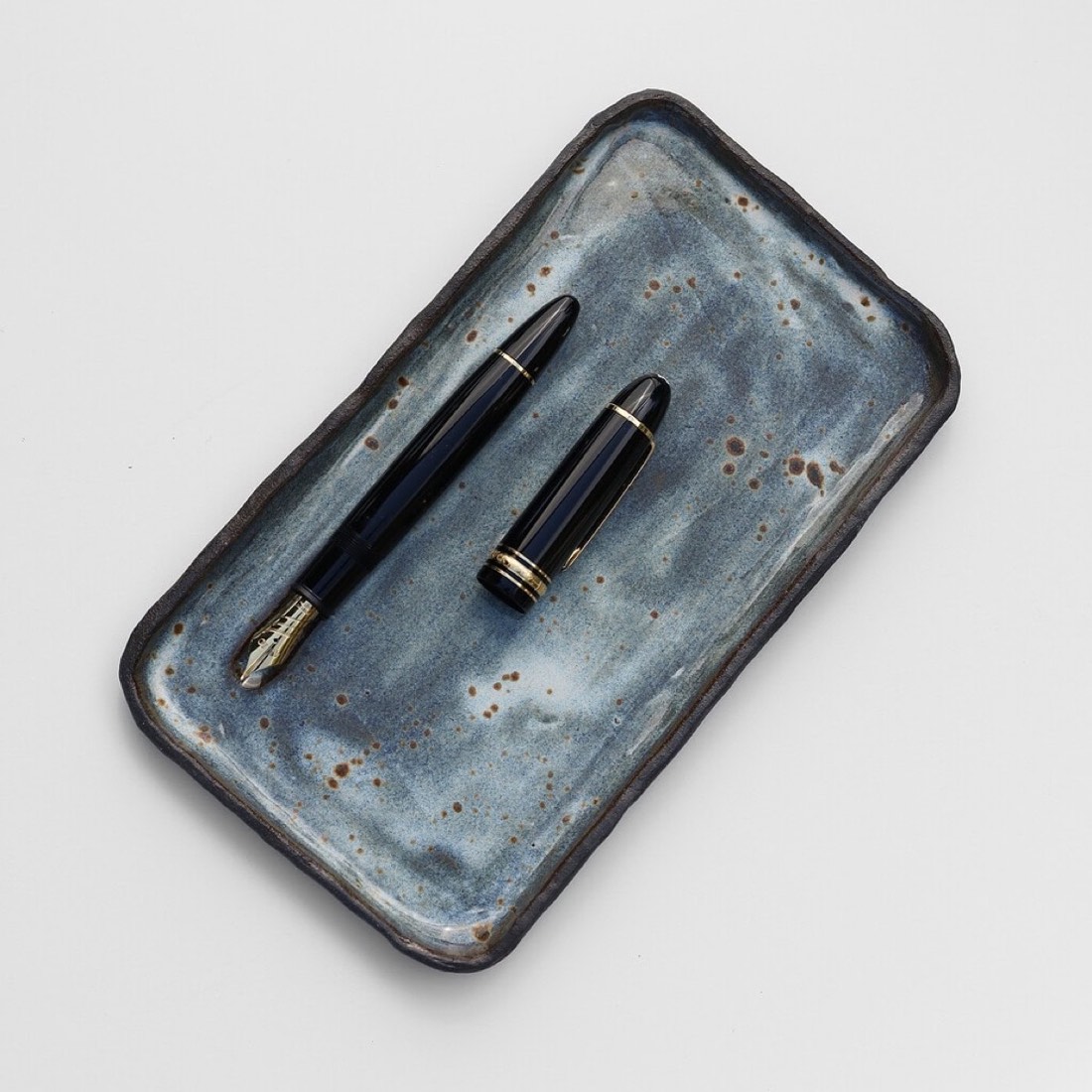 Ceramic tray for stationery Inkstone