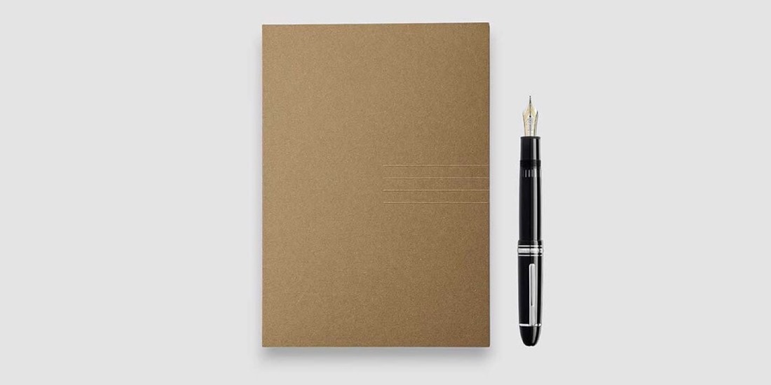 Notebook developed for fountain pens – FMP Notebook No.1
