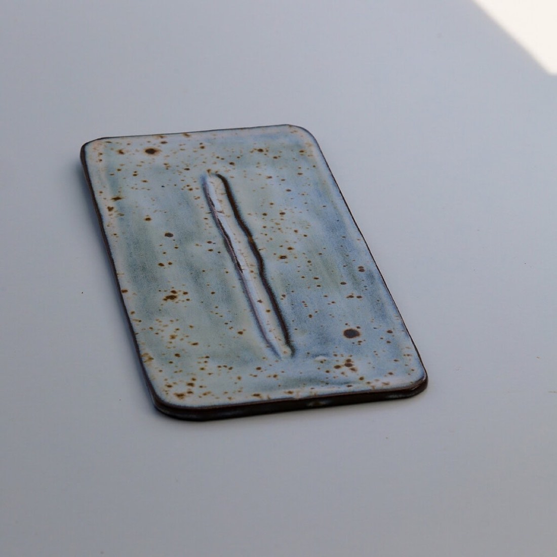 Ceramic tray for stationery Inkmist slim