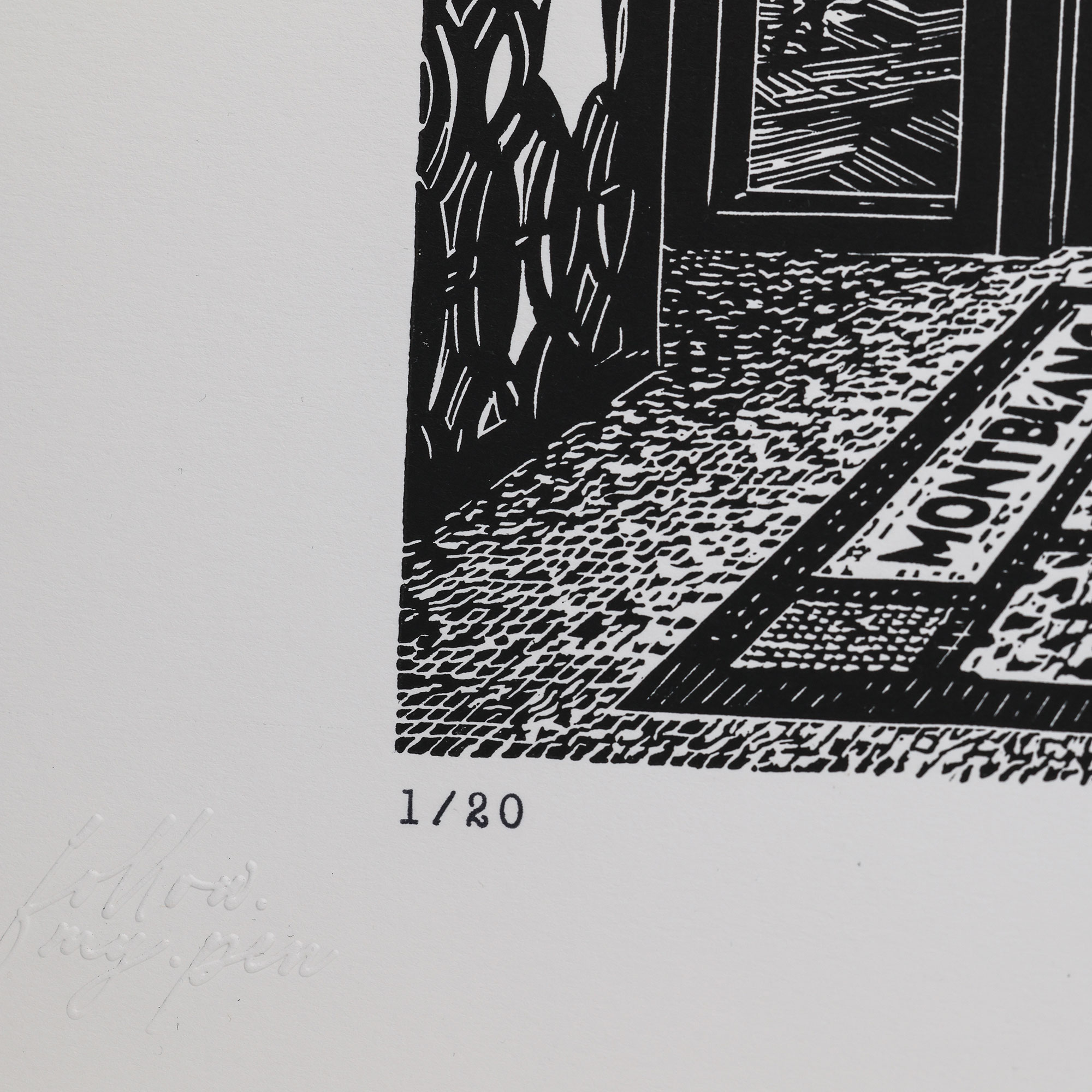Linocut 4810 Suite Paris - Image 4